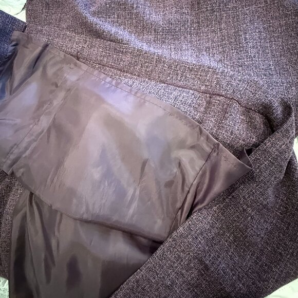 Jessica Petites Pencil Skirt Purple/Black 16P - Picture 7 of 7